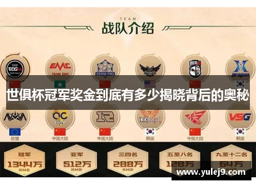世俱杯冠军奖金到底有多少揭晓背后的奥秘